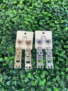 “I Said Yes BRIDE” Earrings